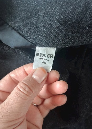 Düğmeli Midi etek - Görsel 2