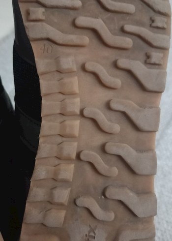 Siyah Kadın Spor Ayakkabı Stiletto Topuklu - Görsel 2