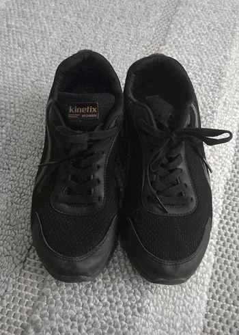 Siyah Kadın Spor Ayakkabı Stiletto Topuklu - Görsel 3