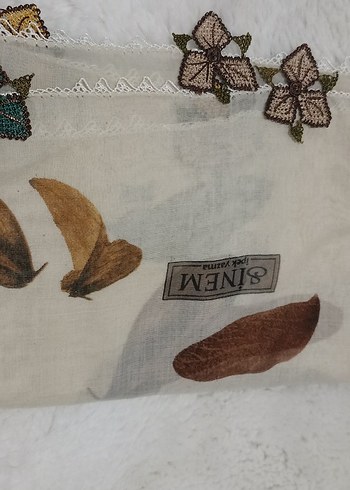 Dantel Detaylı Bohem Kadın Fular - Görsel 2