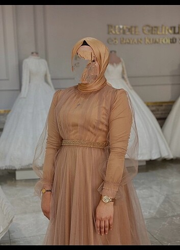 Abiye tesettür 
