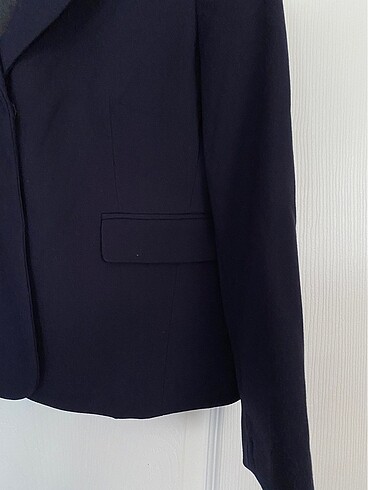 38 Beden Lacivert Mango Blazer Ceket