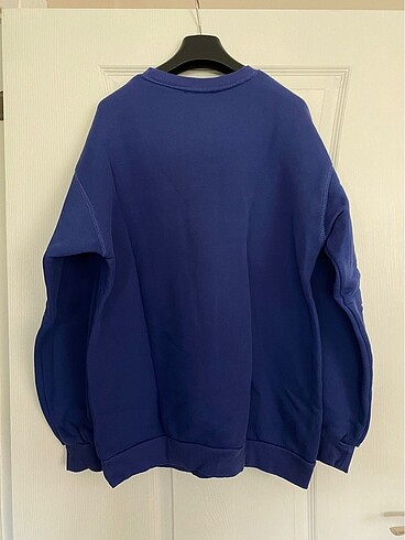 xs Beden Mavi Sweatshirt