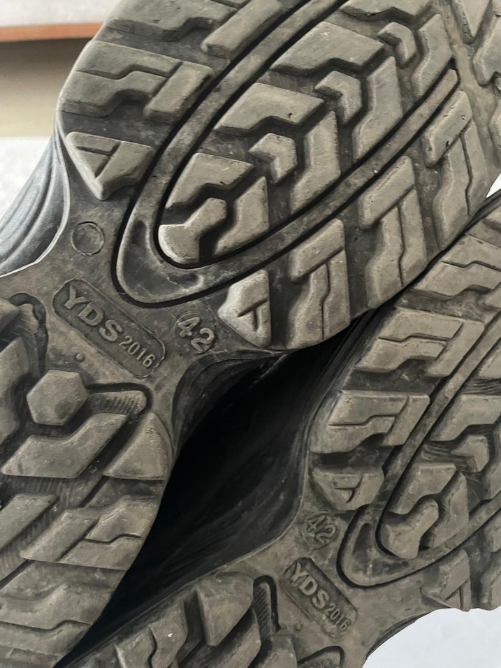 Siyah Erkek Kauçuk Tokalı Goth Botlar - Görsel 3