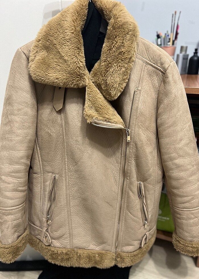 Stradivarius Biker ceket - Görsel 5