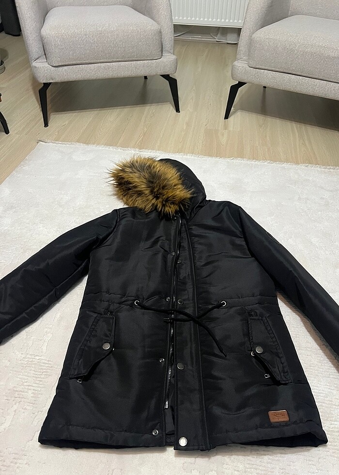 Kürklü Mont - Görsel 3