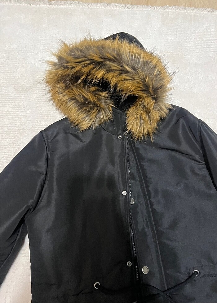 Kürklü Mont - Görsel 4