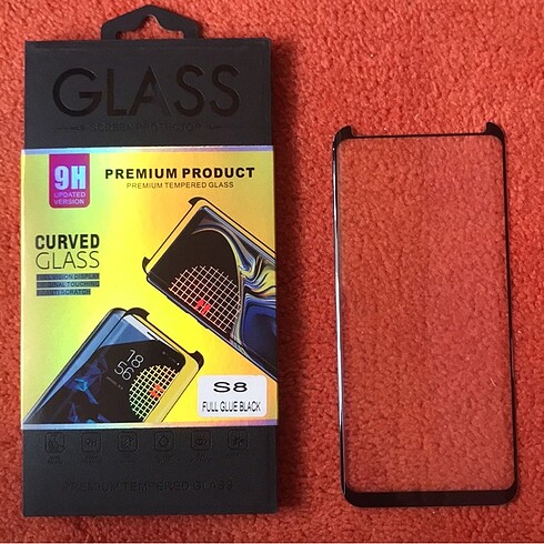 SAMSUNG GALAXY S8 9H KAVİSLİ EKRAN KORUYUCU
