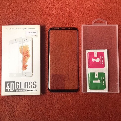 SAMSUNG GALAXY S8 PLUS KAVİSLİ EKRAN KORUYUCU