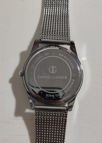 David Guner Erkek Klasik Biker Saat - Görsel 3