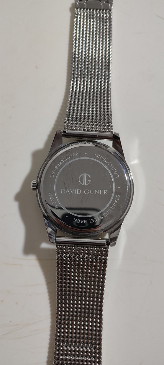 David Guner Erkek Klasik Biker Saat - Görsel 3