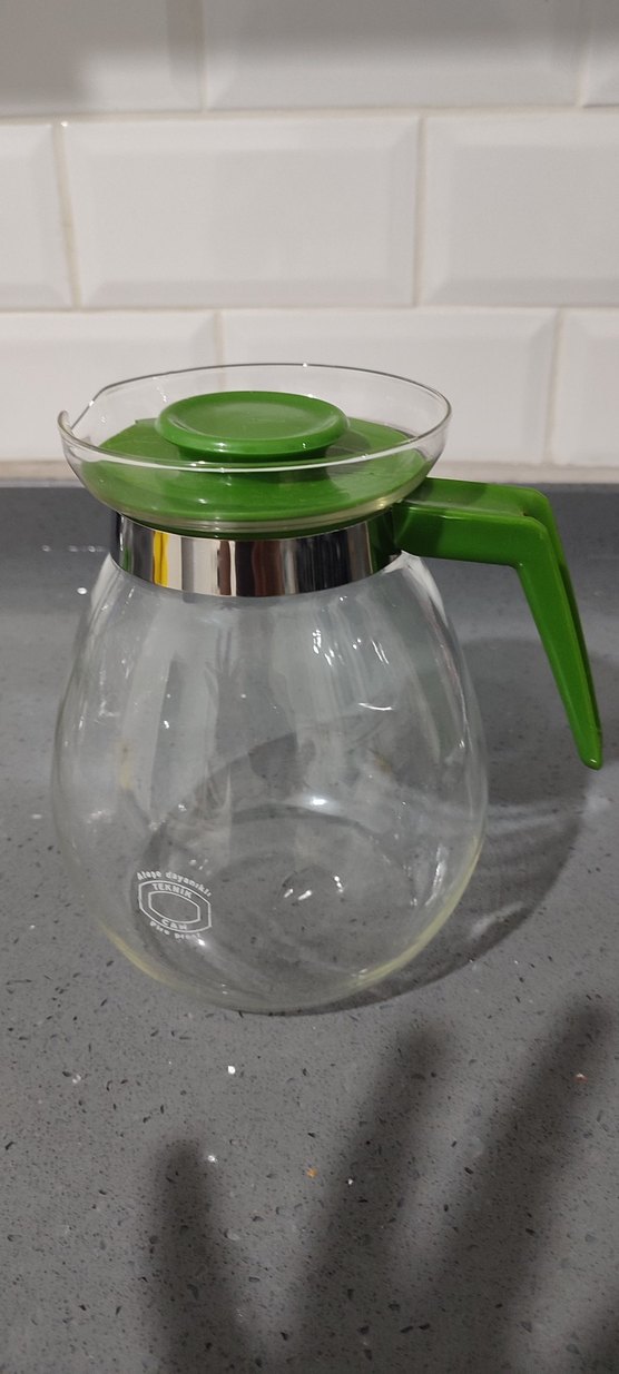 Yeşil Kulplu Cam Çaydanlık Seti - Görsel 2