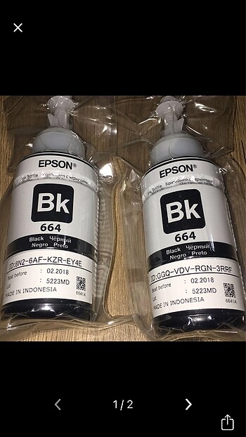Epson yazıcı kartuş