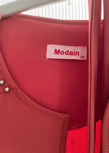 Uzun Kollu Kırmızı Kadın Ceket - Görsel 3