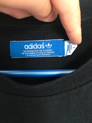 l Beden siyah Renk Erkek adidas orijinal tshirt