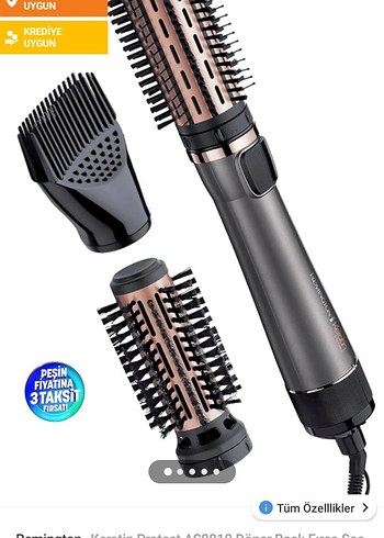 Remington Saç Şekillendirici - Gri Bej - Görsel 4