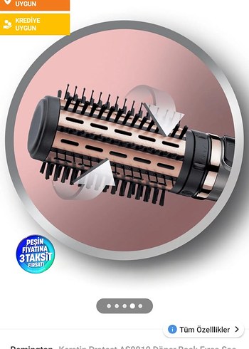 Remington Saç Şekillendirici - Gri Bej - Görsel 2