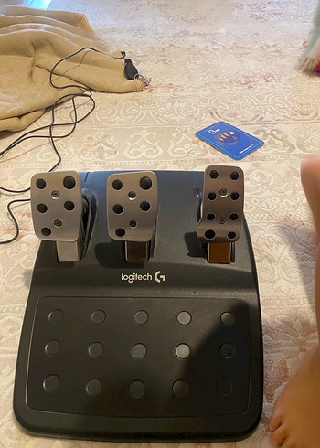 Beden Mavi Oyun Direksiyonu Seti