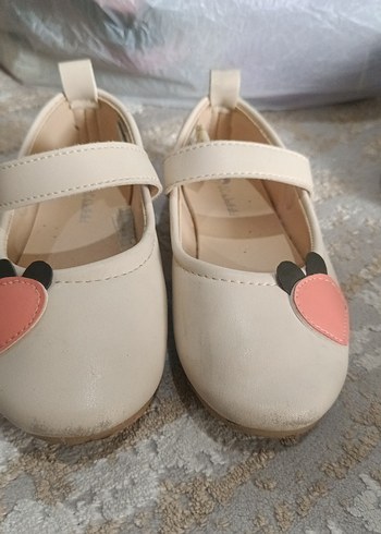 Kız Çocuk Bantlı Babet Ayakkabı - Görsel 3