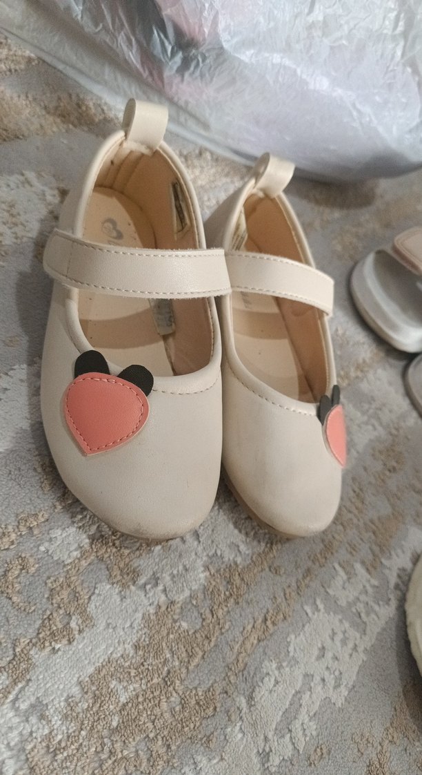 Kız Çocuk  Bantlı Babet Ayakkabı - Görsel 2