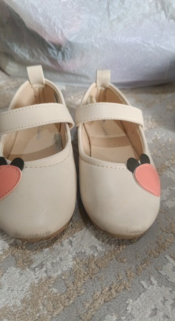 Kız Çocuk  Bantlı Babet Ayakkabı - Görsel 3