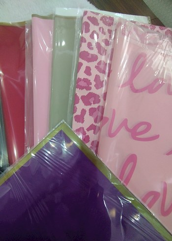 Su Geçirmez Ambalaj Çiçek Kağıdı 10lu Paket - Görsel 4