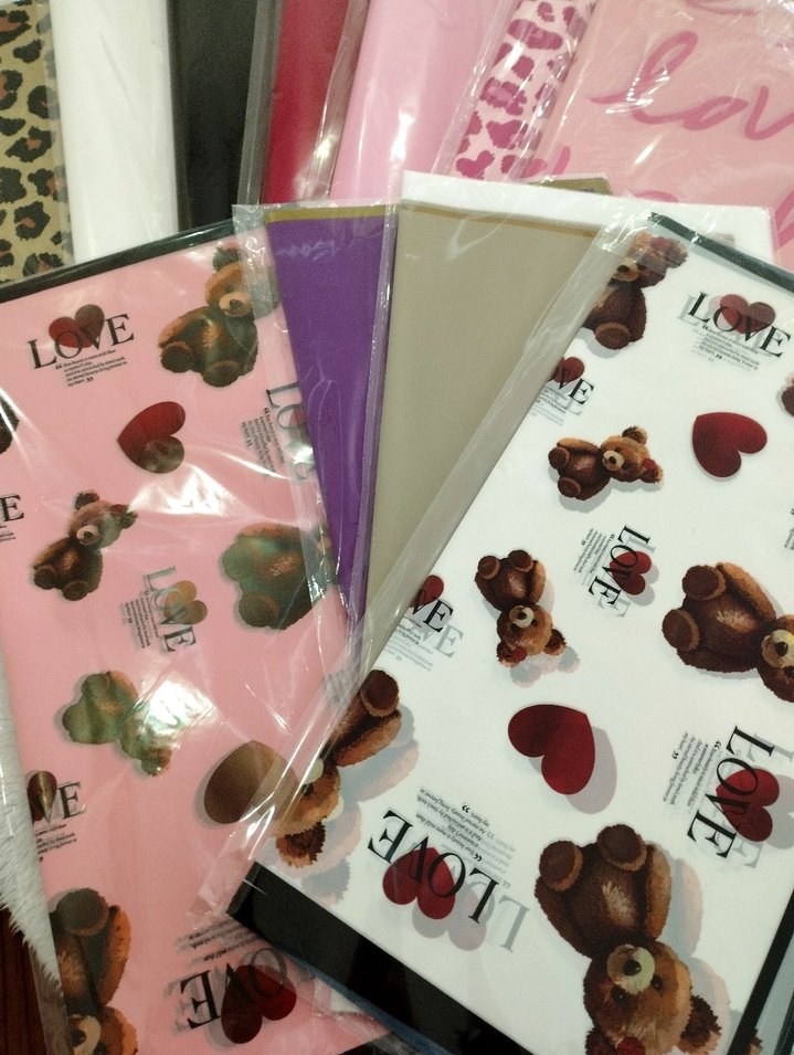 Su Geçirmez Ambalaj Çiçek Kağıdı 10lu Paket - Görsel 5