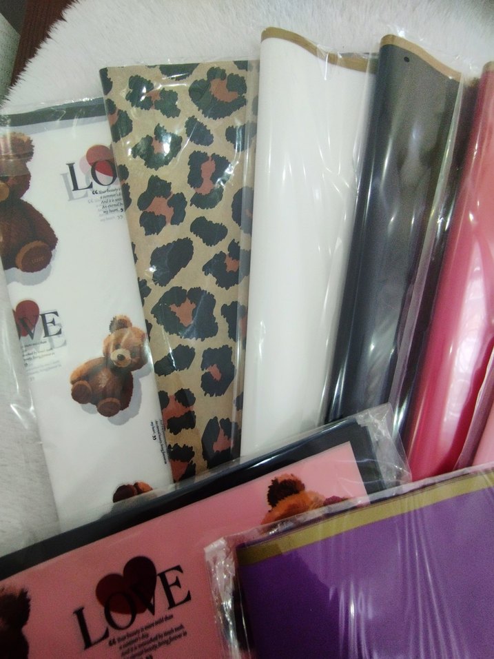 Su Geçirmez Ambalaj Çiçek Kağıdı 10lu Paket - Görsel 3