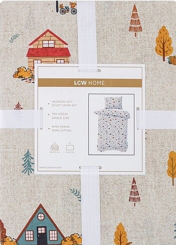 Lc Waikiki Home Lcw home tek kişilik nevresim seti