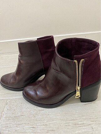 36 Beden bordo Renk Stradivarius Bot