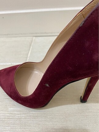 35 Beden bordo Renk Harika bir stiletto