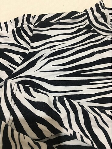 s Beden Zebra desenli