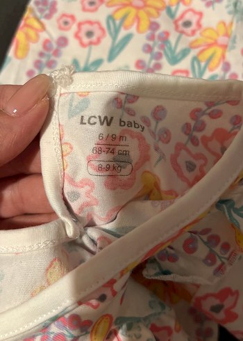 Çiçek Desenli Bebek Kız Takımı - Görsel 4