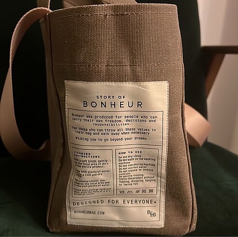 Orjinal bonheur bag (küçük boy) - Görsel 3