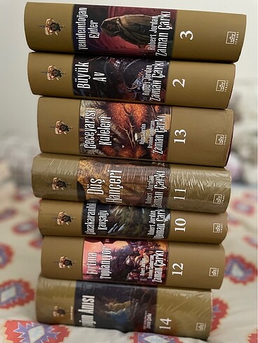 ZAMAN ÇARKI CİLTLİ SERİ 15 KİTAP