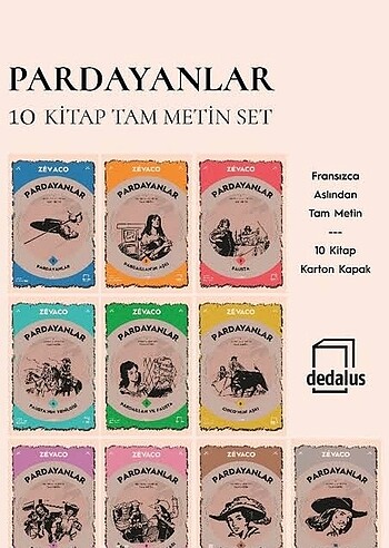 PARDAYANLAR SERİSİ KARTON KAPAK