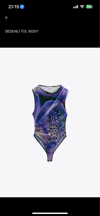 Zara bodysuit