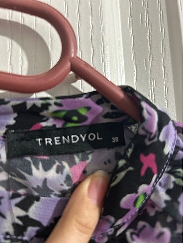 m Beden mor Renk Trendyolmilla bluz