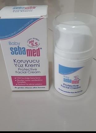 Sebamed bebek yağı ve koruyucu yüz kremi