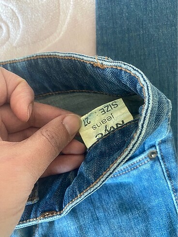 27 Beden mavi Renk Nyc jean