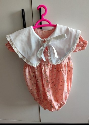 Next Pembe Fırfırlı Bebek Kız Tulum
