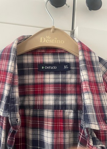 Erkek Bordo Kareli Uzun Kollu Gömlek - Görsel 2