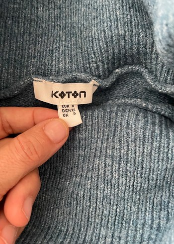 Yün Kadın Yüksek Yaka Kazak - Görsel 4