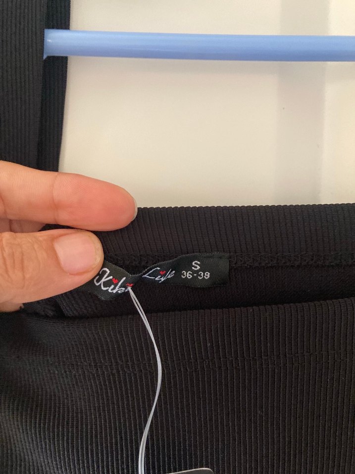 Kadın Siyah Uzun Kısa Kollu Elbise - Görsel 4