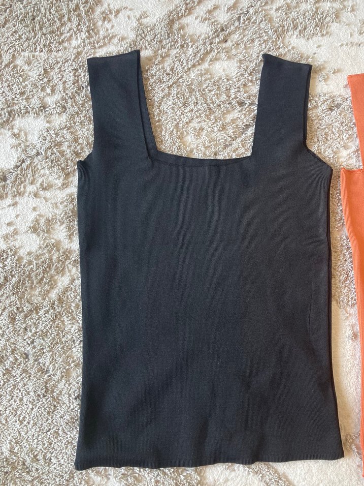 Kadın Kahverengi Kolsuz Tekne Yaka Atlet - Görsel 2