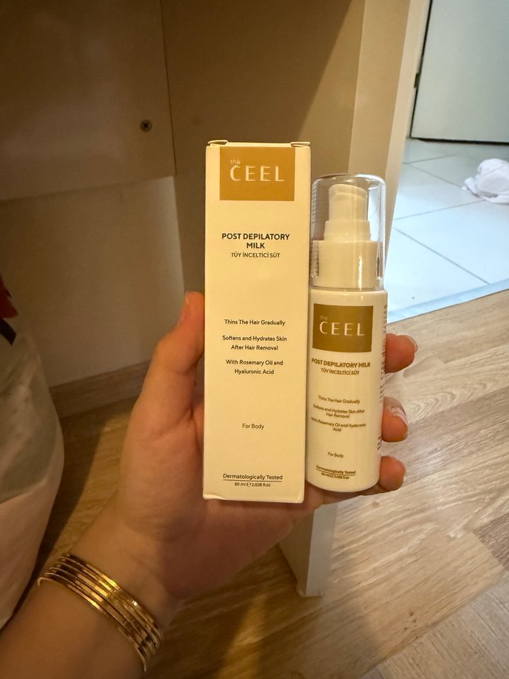 CEEL Tüy Dökücü Süt Vücut Losyonu - Görsel 2