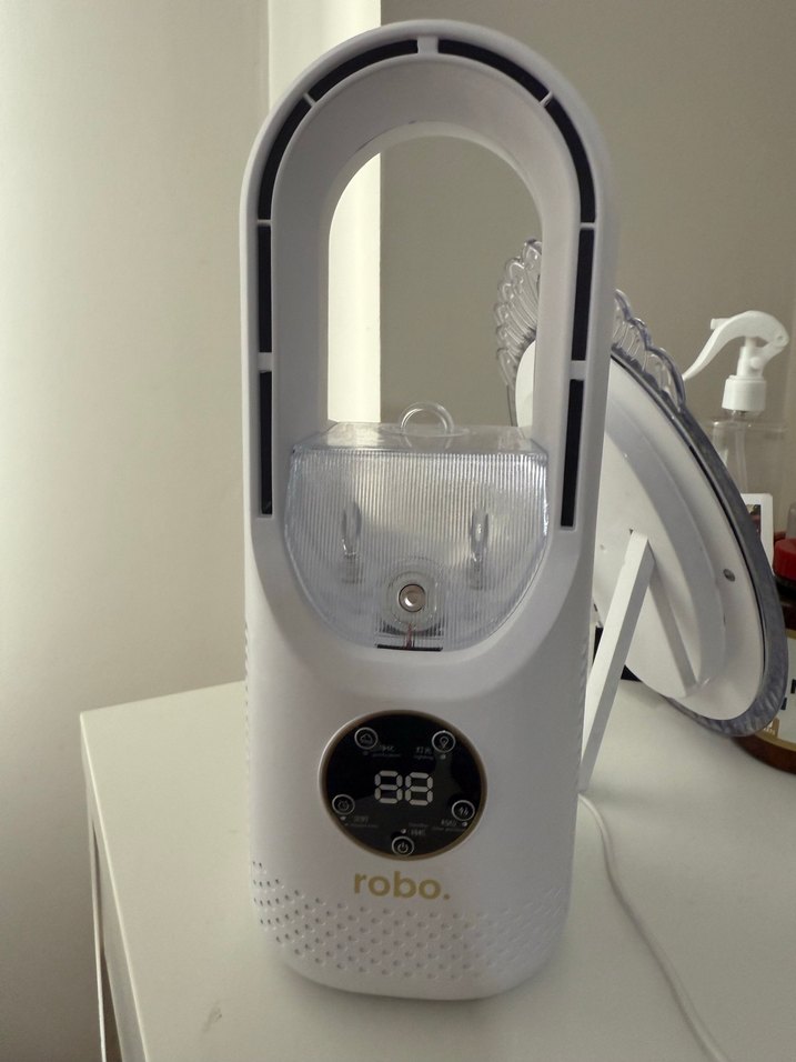 Robo Beyaz Kanatsız Vantilatör - Görsel 4