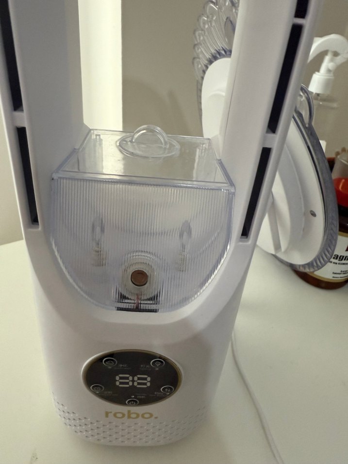 Robo Beyaz Kanatsız Vantilatör - Görsel 3