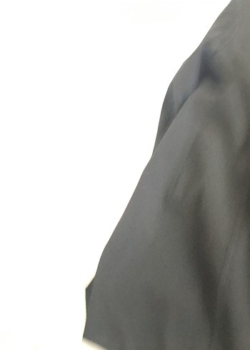 Düğmeli Koyu Lacivert  Uzun  Ceket - Görsel 6