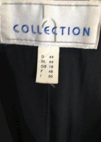 Düğmeli Koyu Lacivert  Uzun  Ceket - Görsel 5